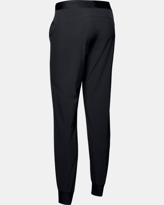 Women's UA Armour Sport Woven Pants, Black, pdpMainDesktop image number 5
